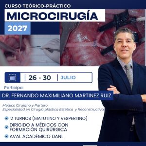 Curso Teórico Práctico de Microcirugía - 26 de julio 2027 Matutino